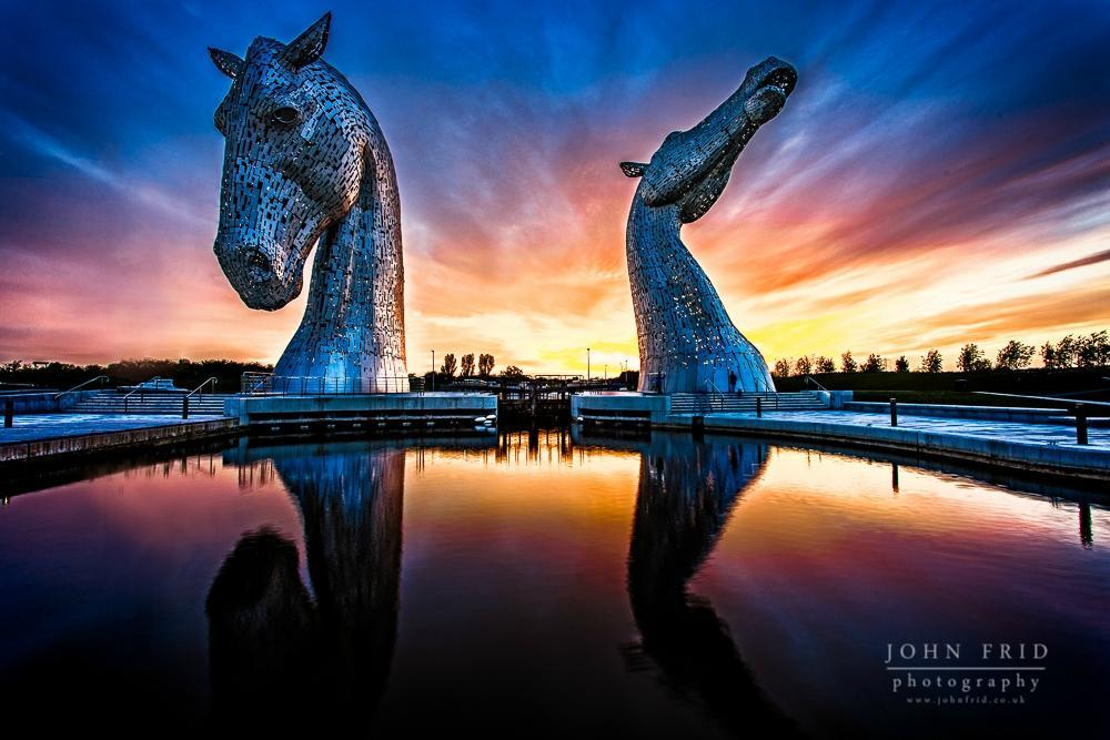 The Kelpies & The Helix