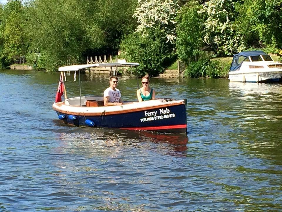 Boating at Marlow