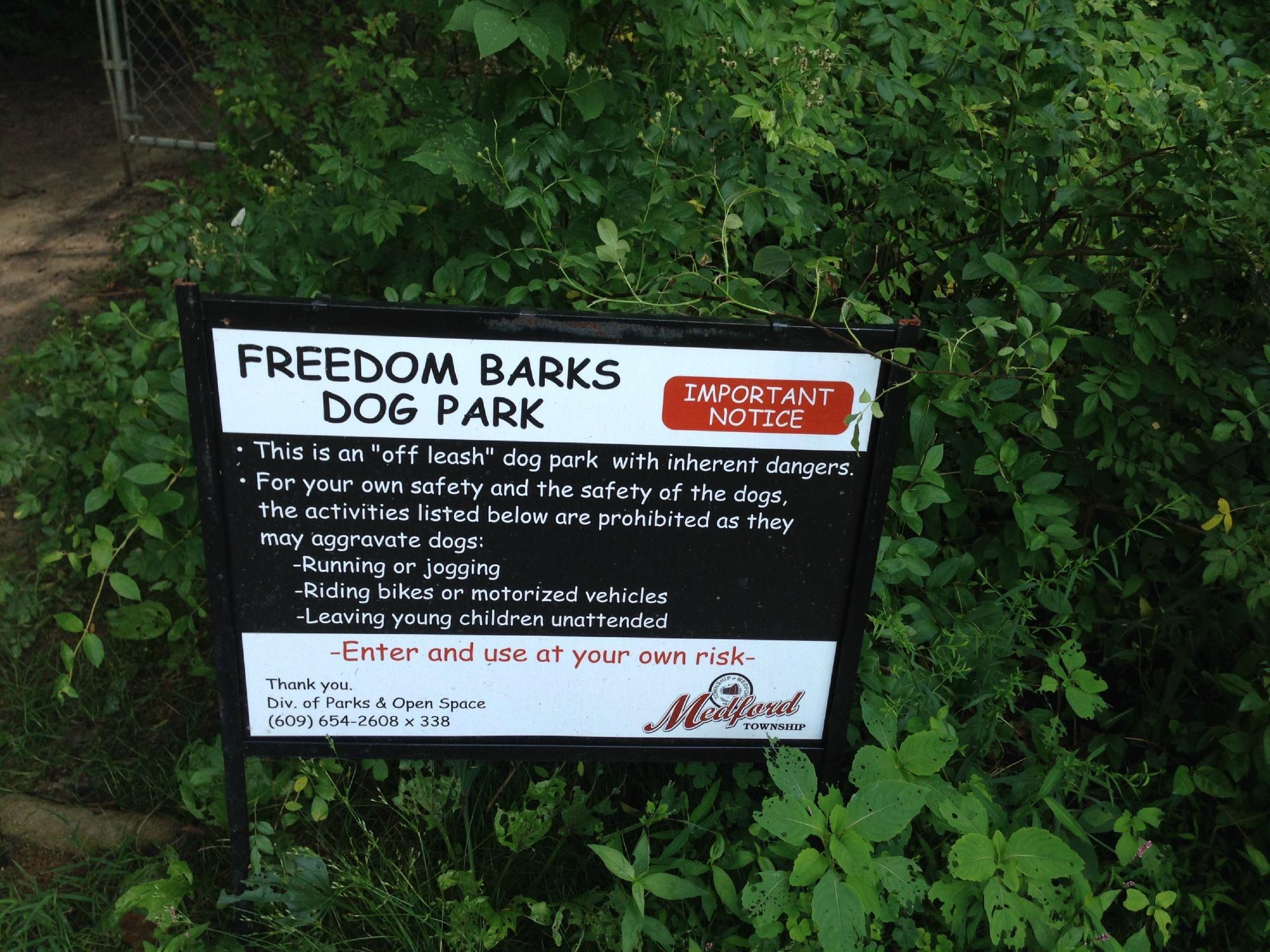 Freedom Barks Dog Park