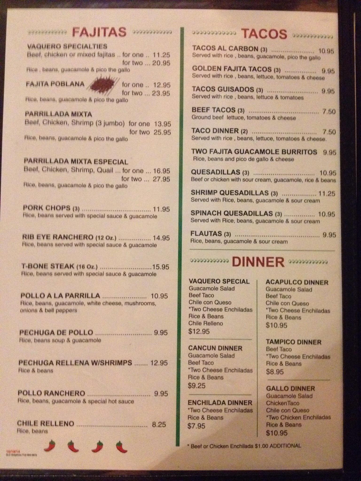 El Vaquero Mexican Restaurant