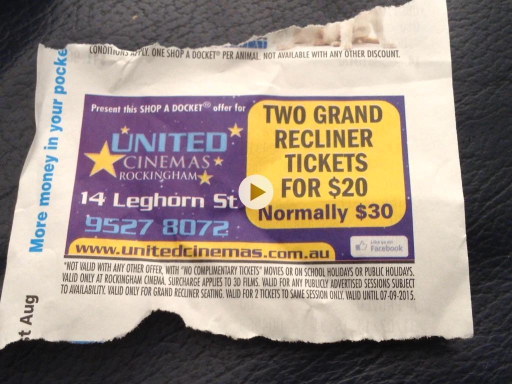United Cinemas Rockingham, 14 Leghorn St, Rockingham, Western Australia ...