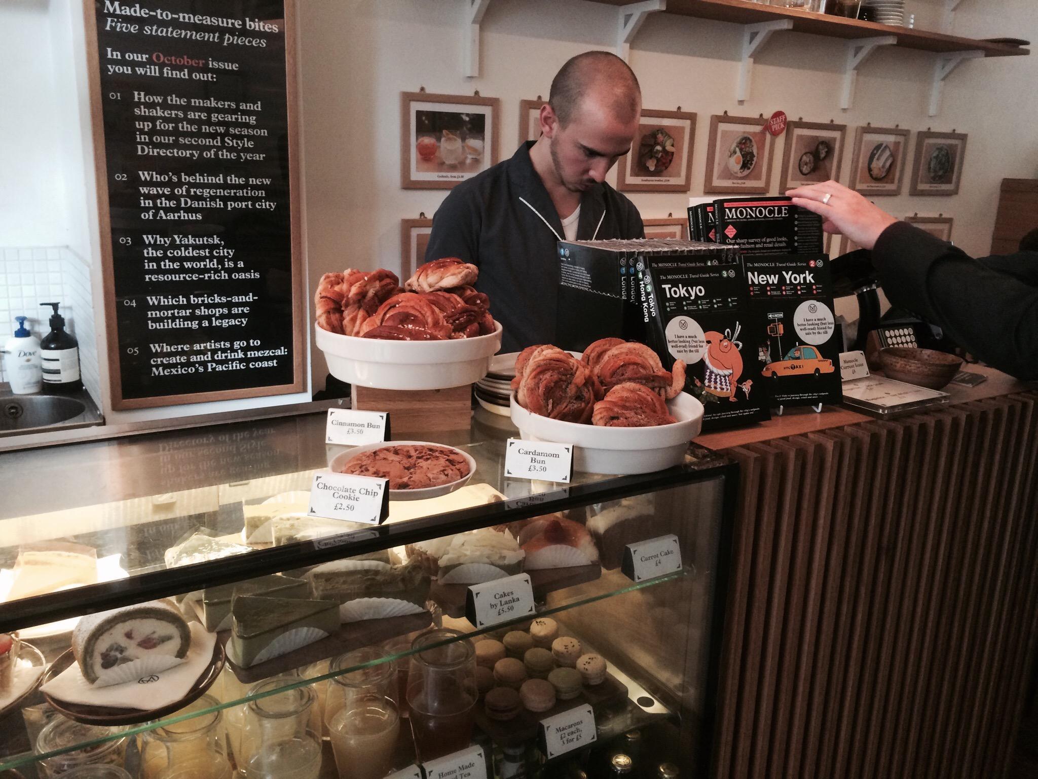 The Monocle Café, London