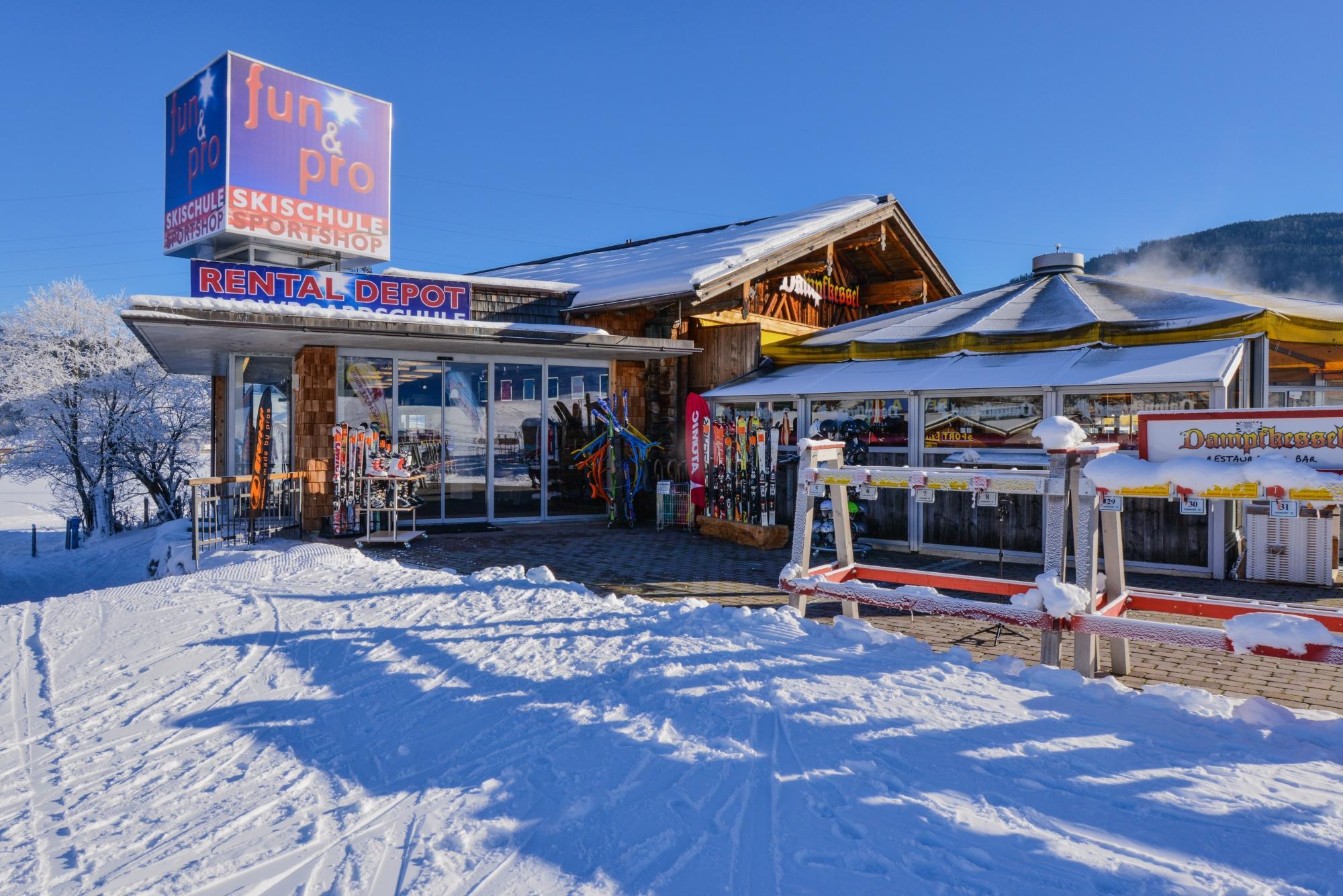 Fun & Pro Skischule - Sportshop Flachau