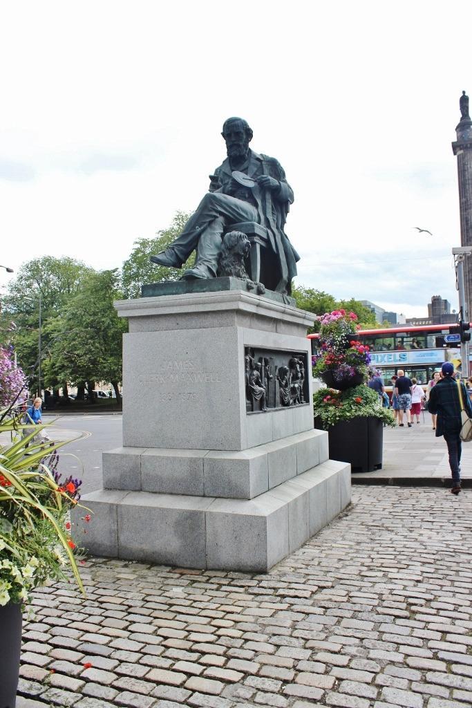 James Clerk Maxwell Statue