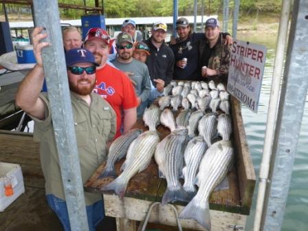 Lake Texoma Striper Hunter Guide Service