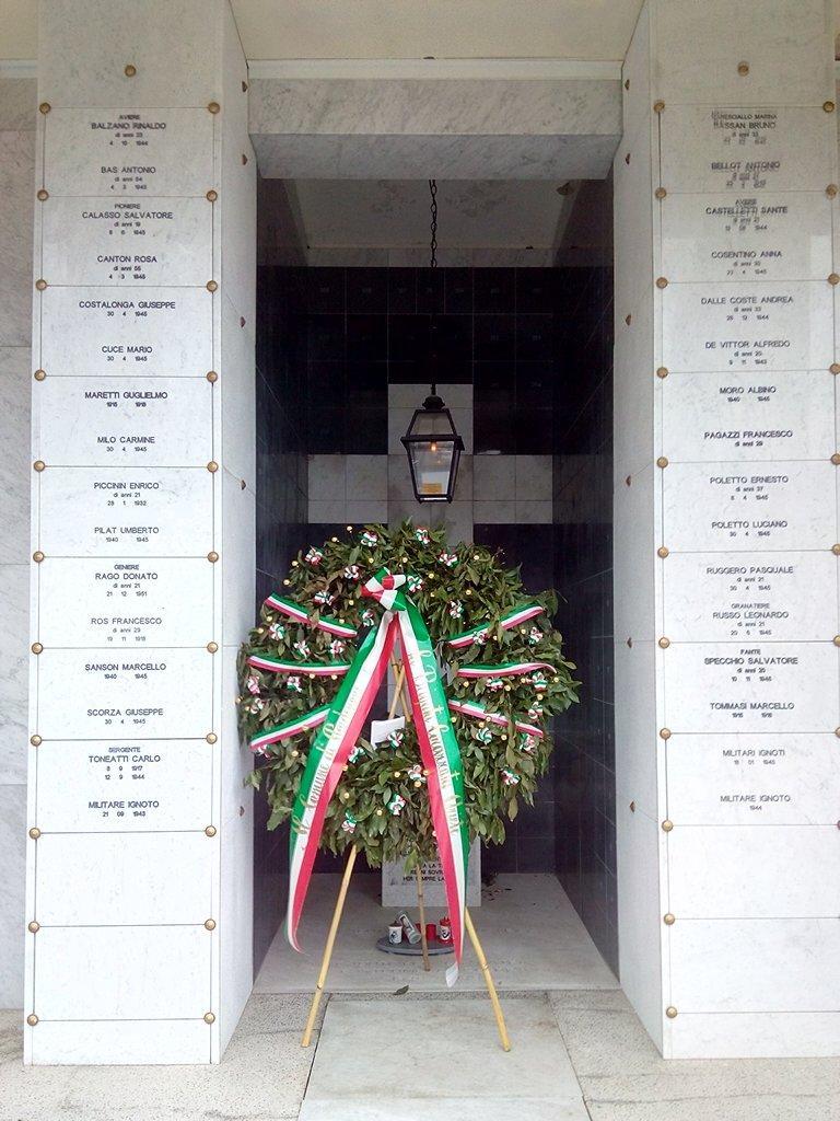 Austro-Hungarian Ossuary in the Cemetery of Pordenone