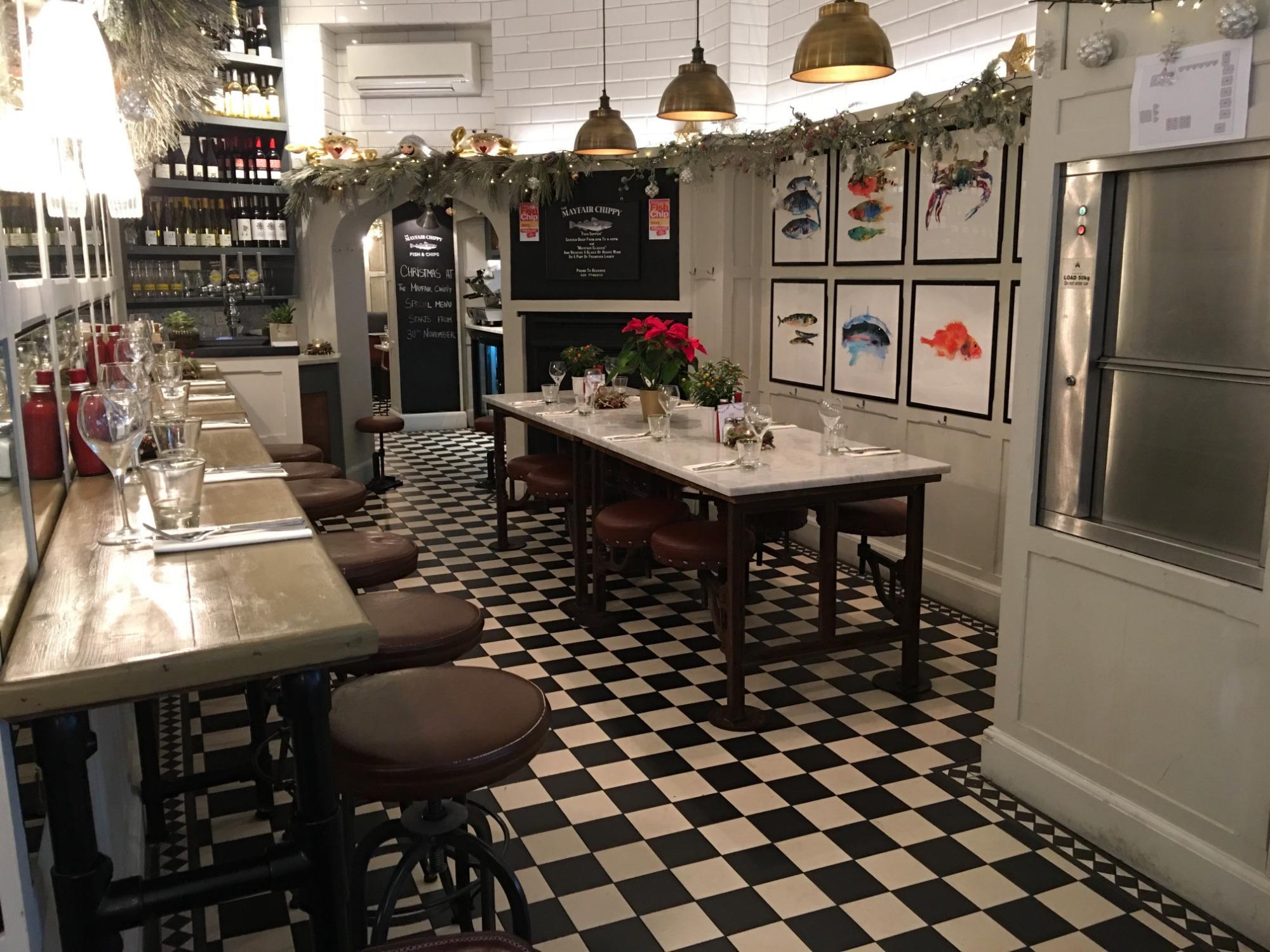 The Mayfair Chippy, Fish and Chips