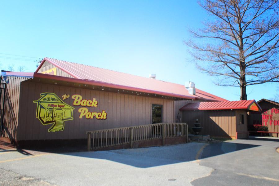 The Back Porch Stage on Broadway