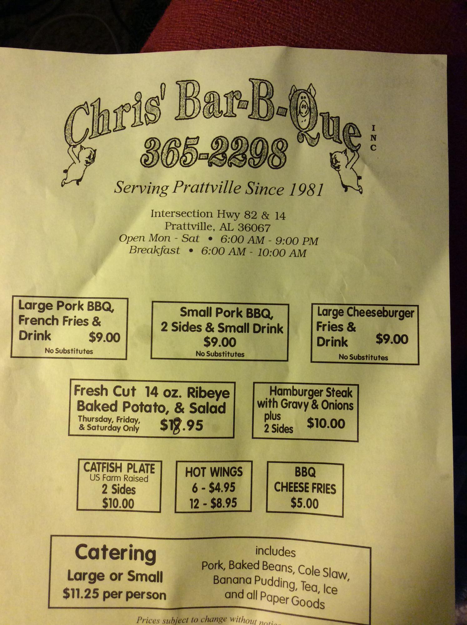 Chris's Bar-B-Que