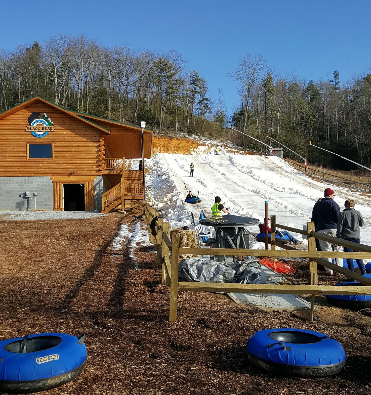 Black Bear Snow Tubing