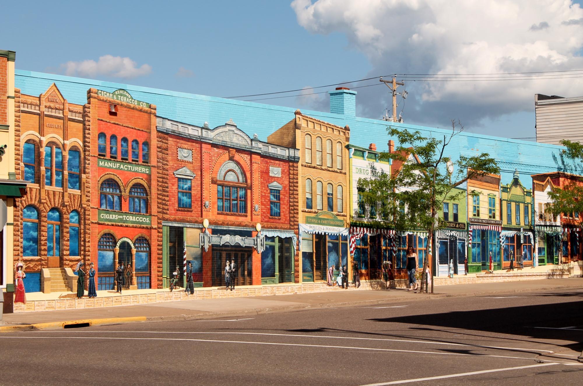 The Mural Walk in Ashland