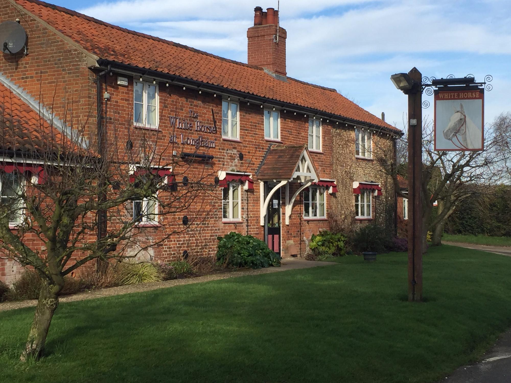 The Longham White Horse