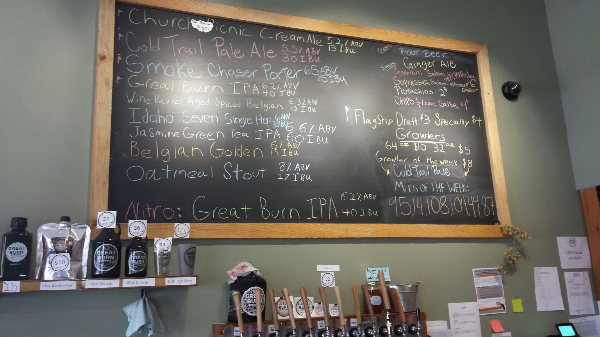 Great Burn Brewing
