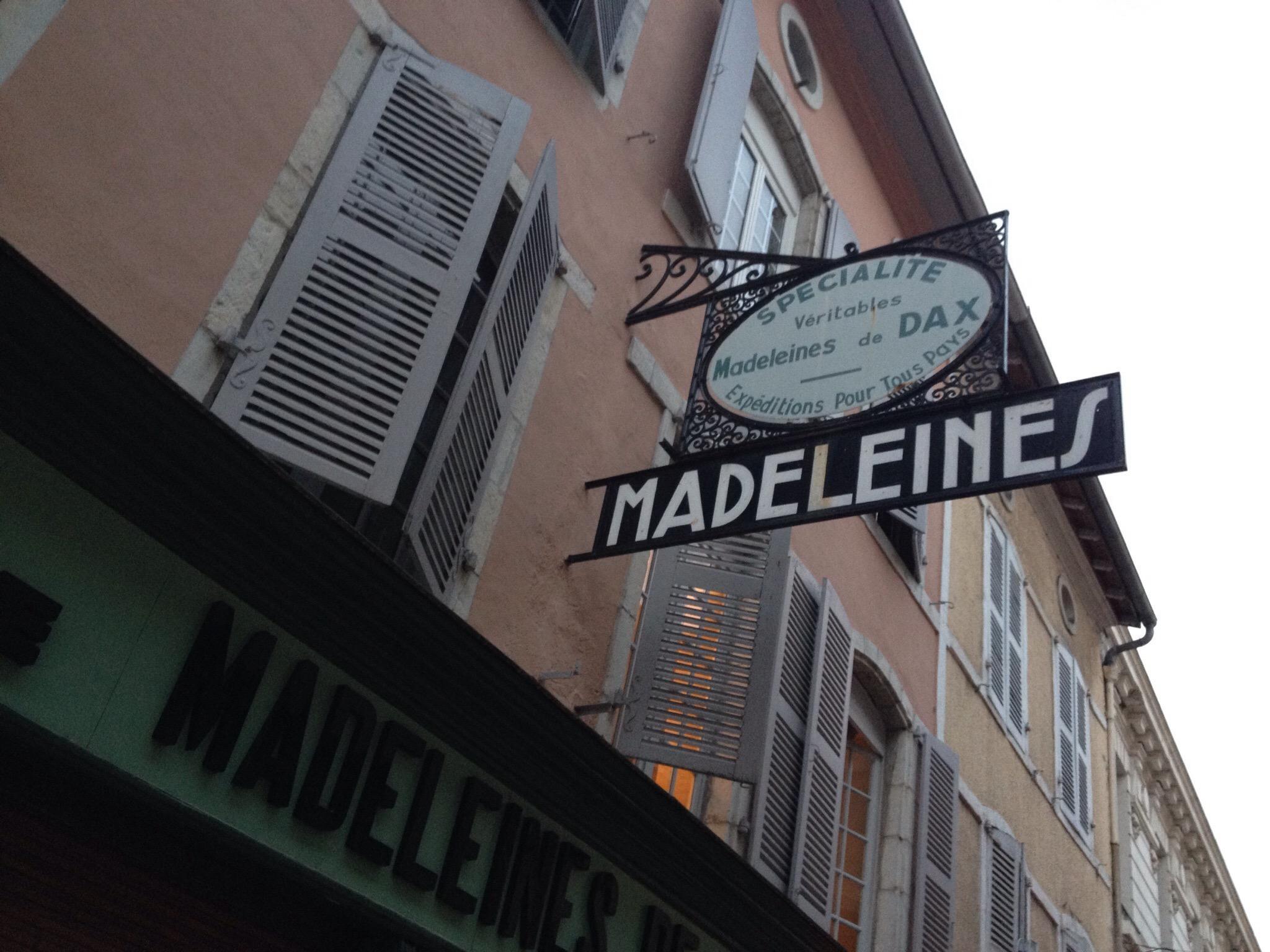 Madeleines de Dax Philippe Cazelle