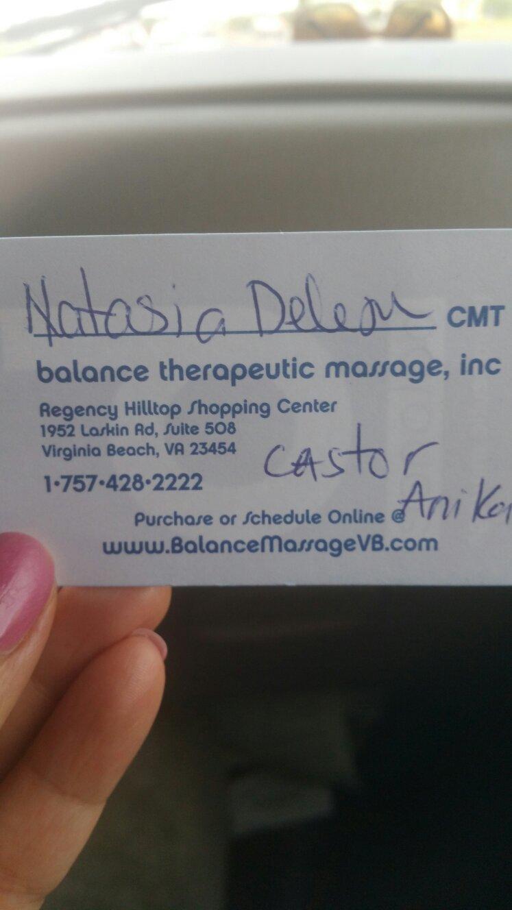 Balance Therapeutic Massage