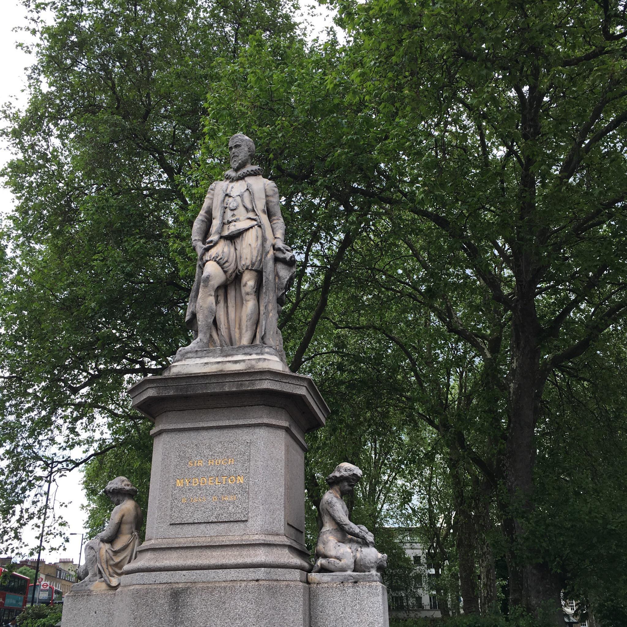 Sir Hugh Myddelton Statue