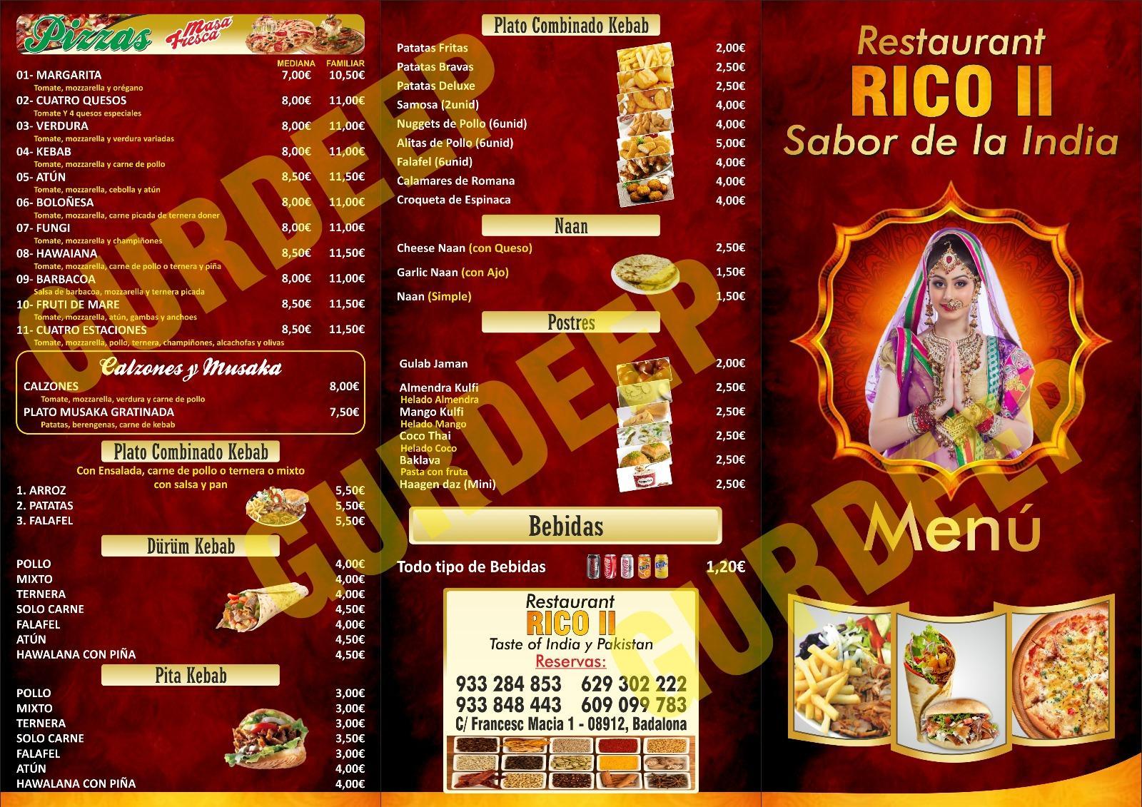 Rico Ii Indan & Pakistani Restaurante