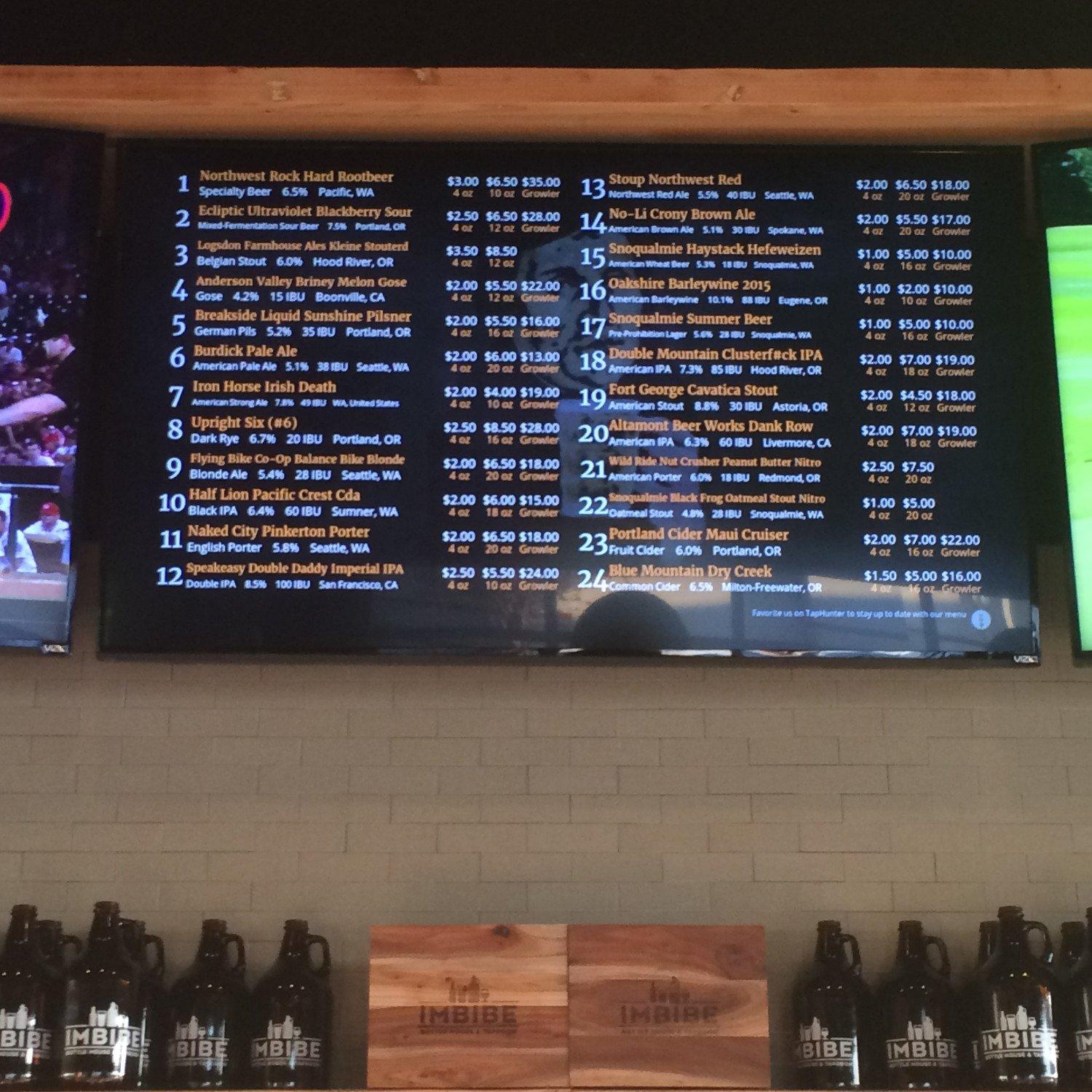 Imbibe Bottle House & Taproom