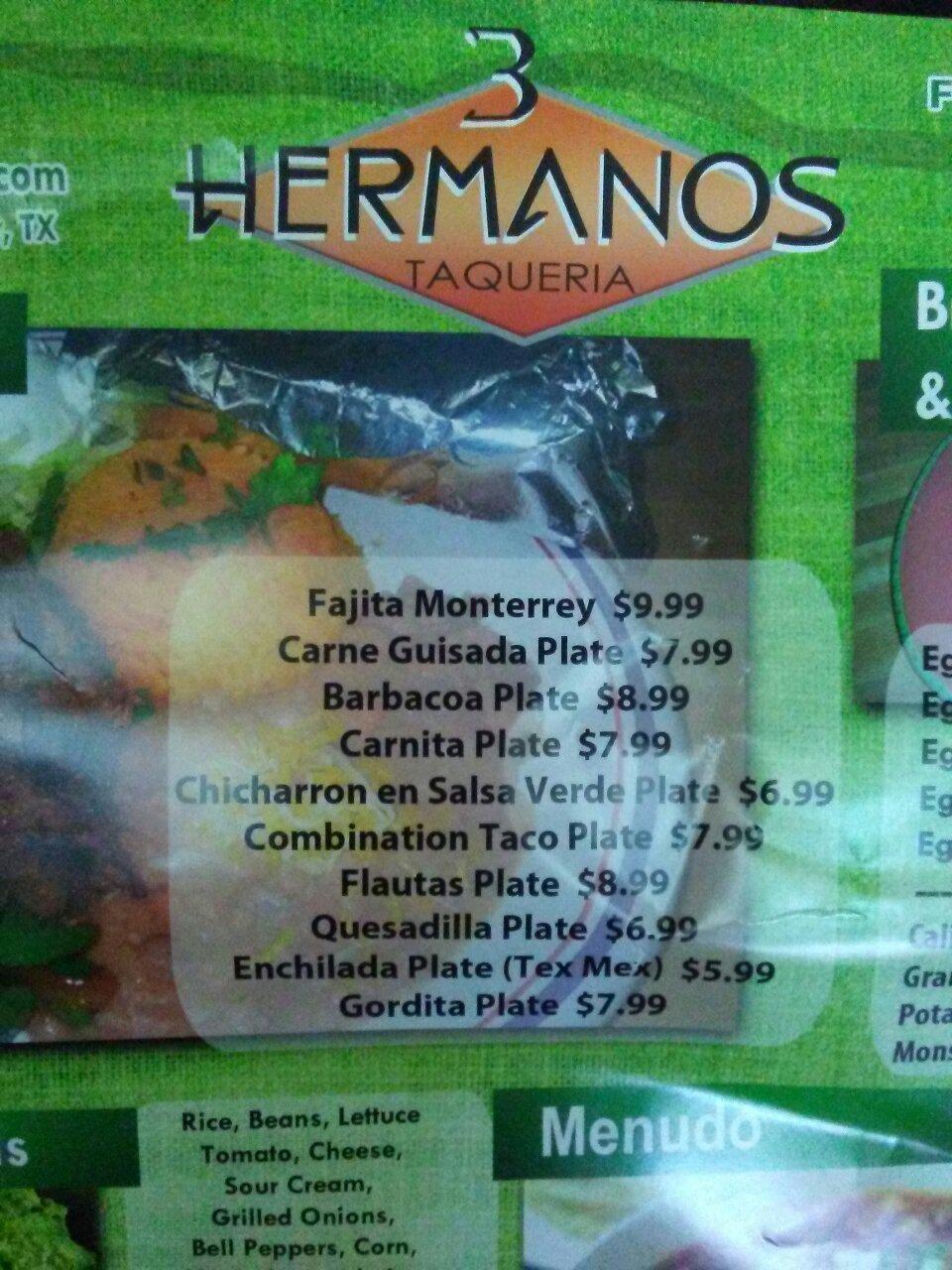 3 Hermanos Taqueria