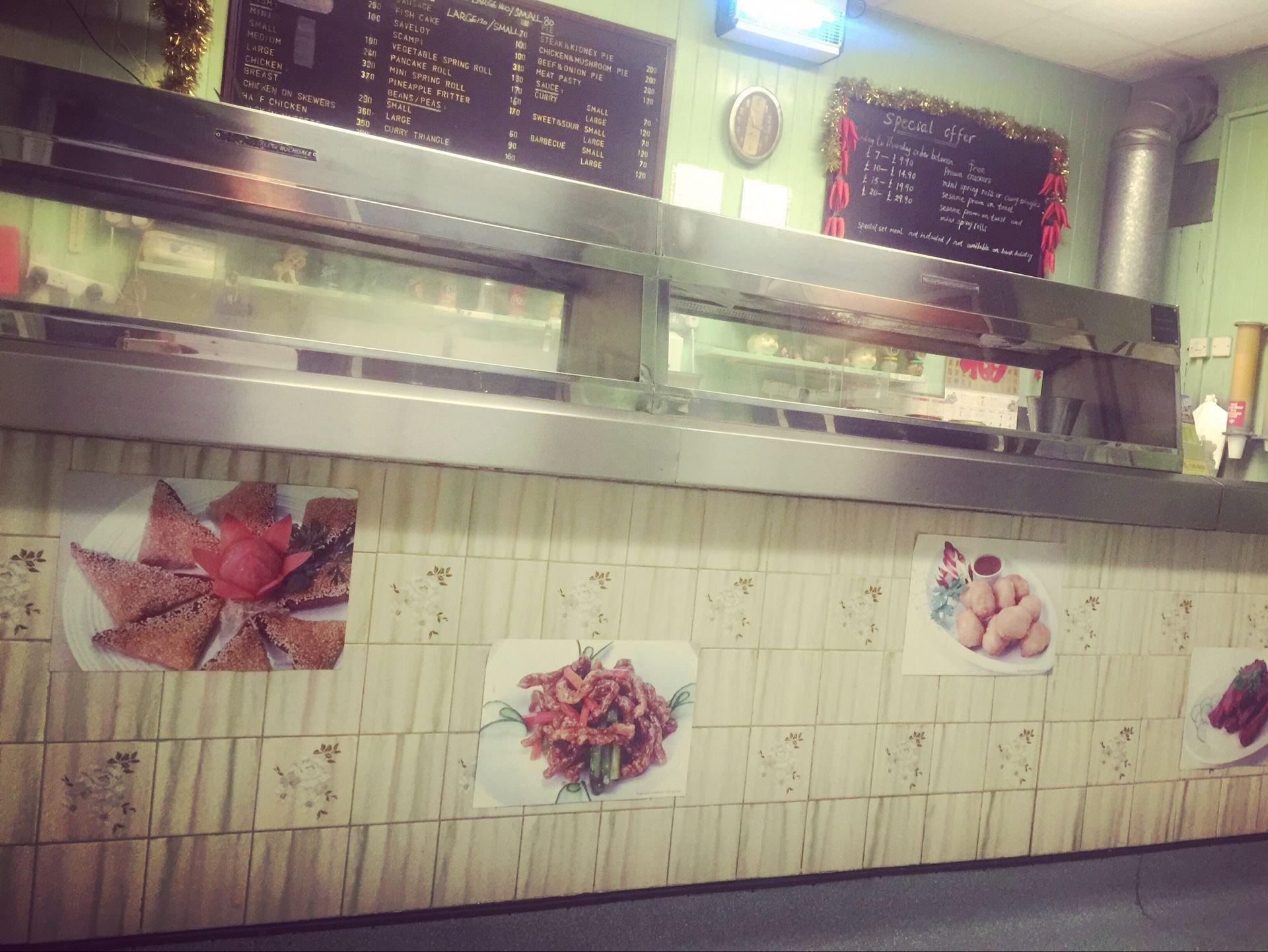 Hong Kong Takeaway with Fish&Chips