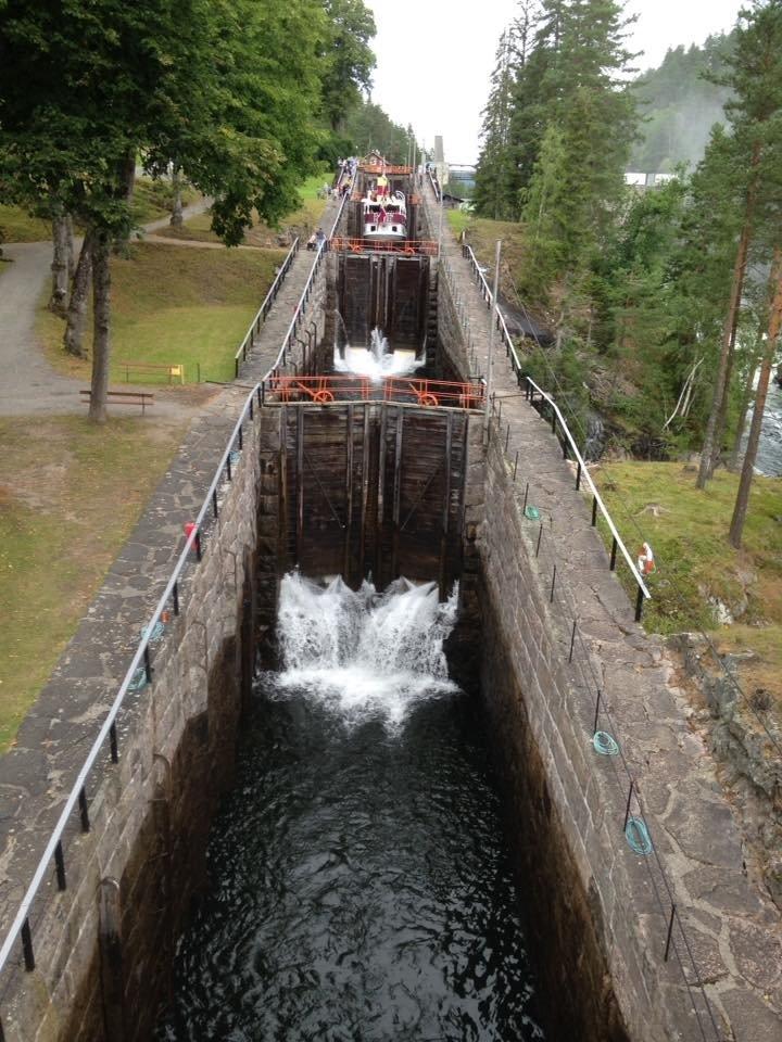 Cyckling Along The Telemark Canal