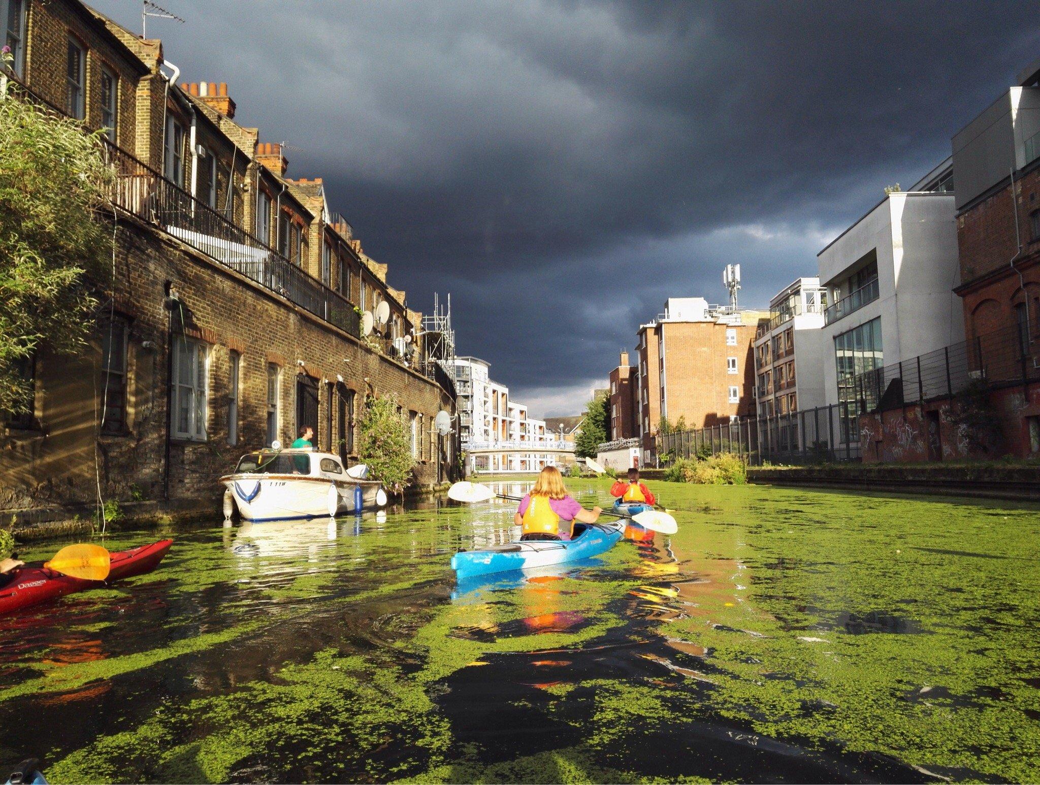 Kayaking London