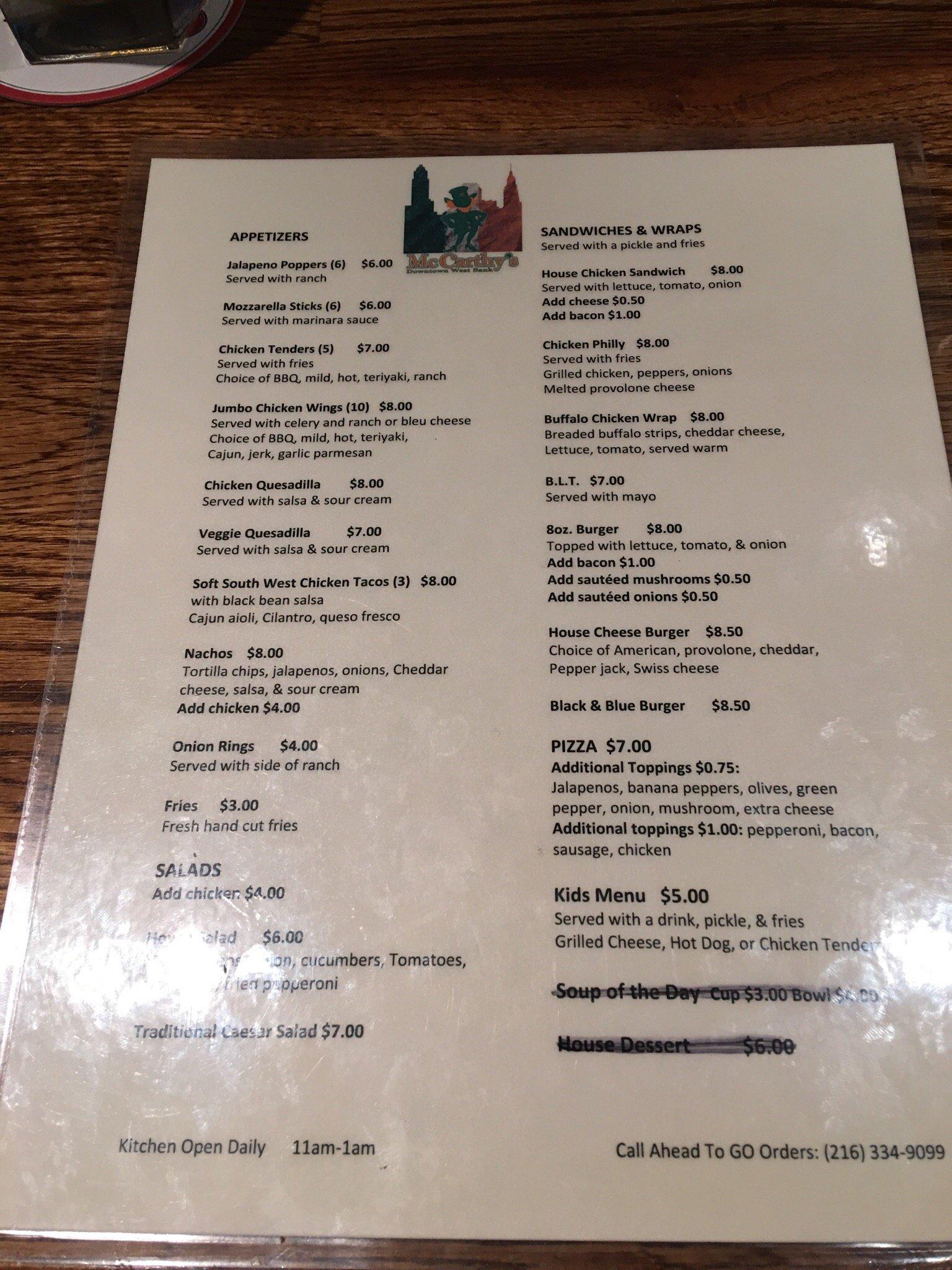 McCarthy's Downtown