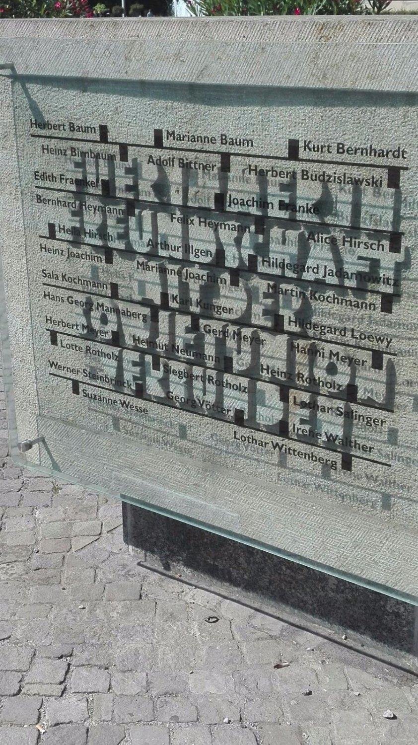 Denkmal Herbert Baum