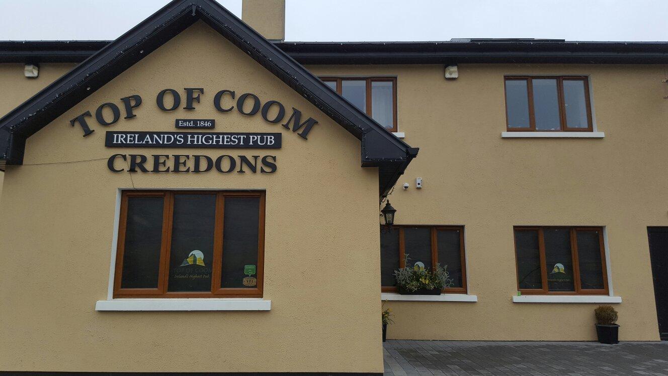 Top of Coom Ireland's Highest Pub