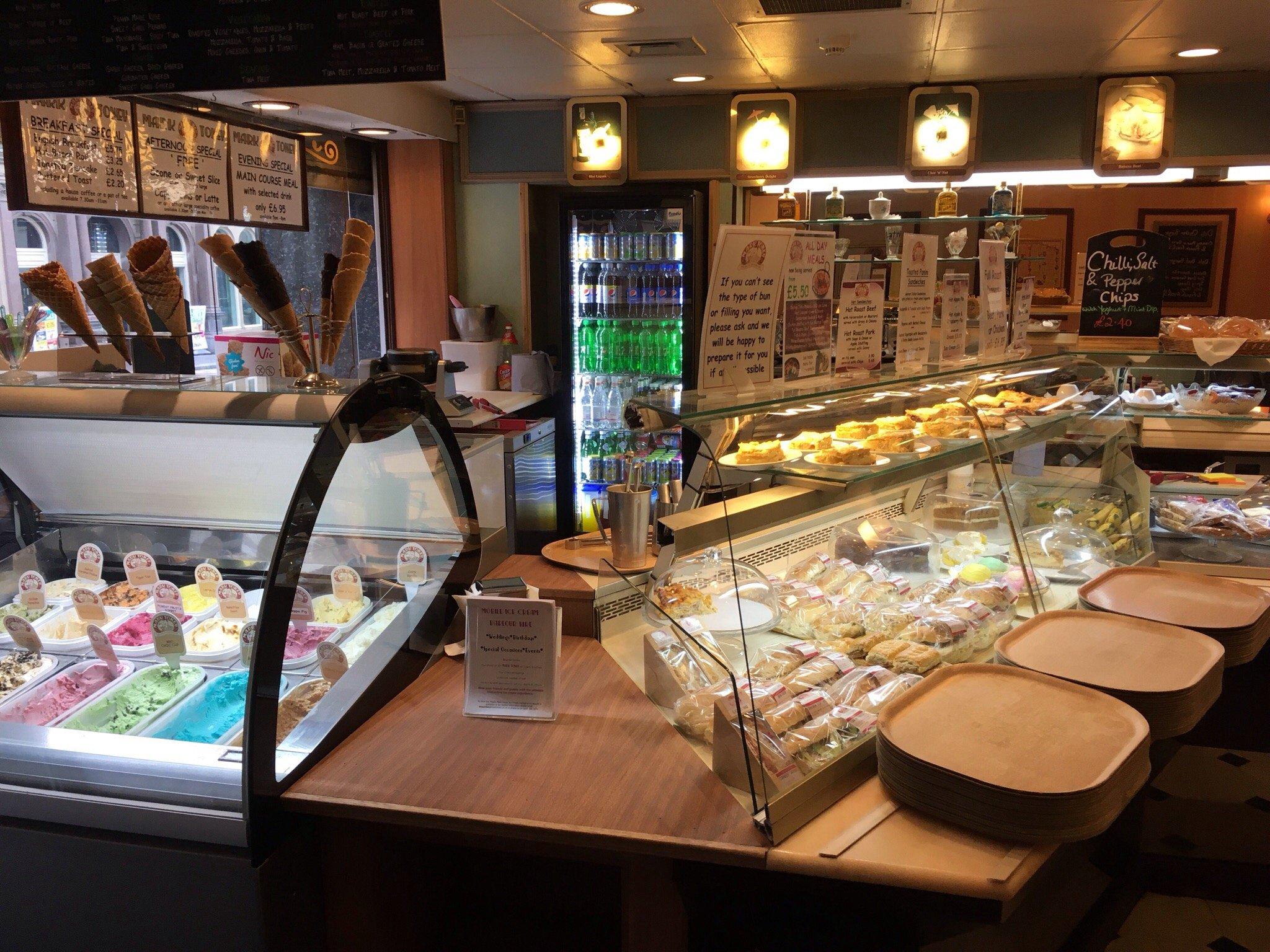 Mark Toney Cafe and Ice Cream Parlour Grainger Street