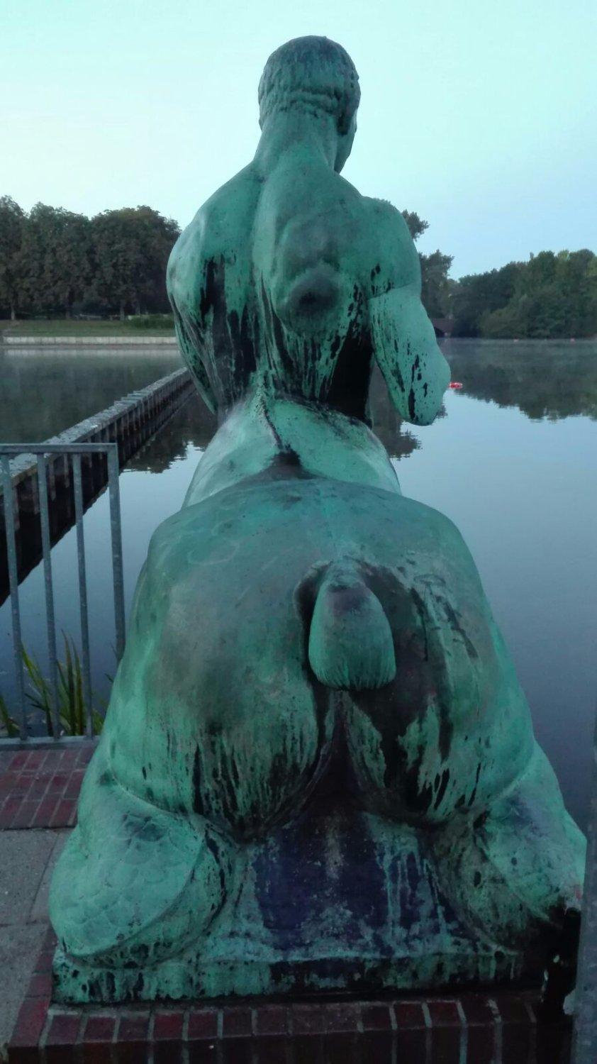 Zentaurenpaar Triton und Nereide