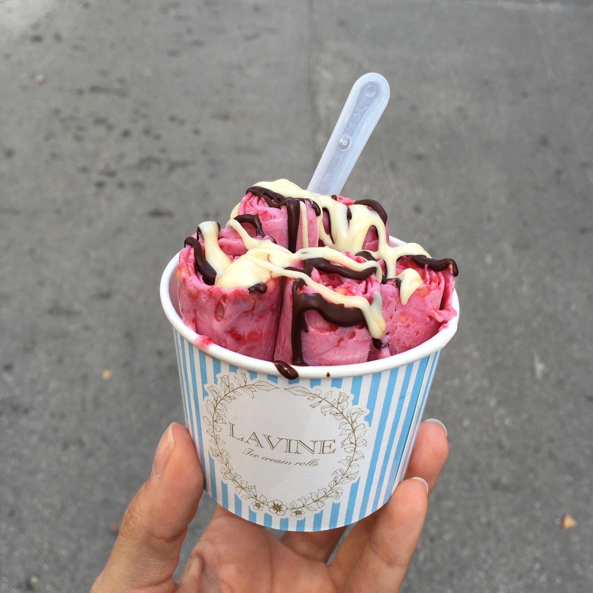 Lavine - Ice cream rolls
