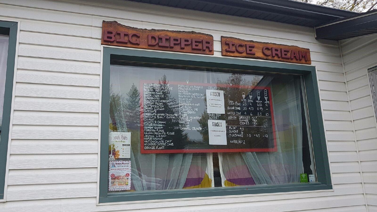 Big Dipper Ice Cream Shop