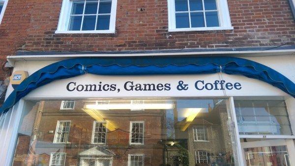 Comics, Games and Coffee
