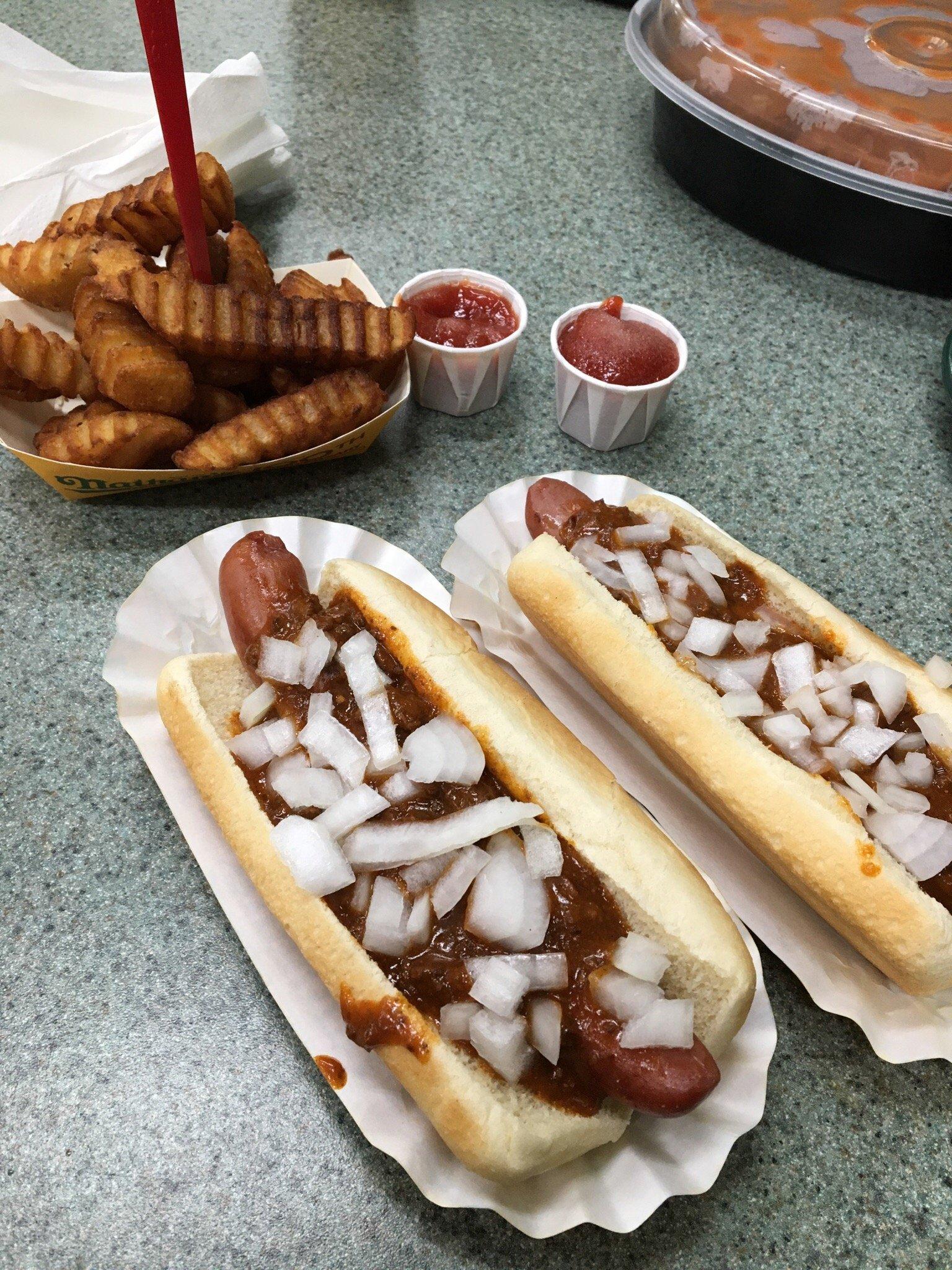 Nathan's Famos Hot Dogs