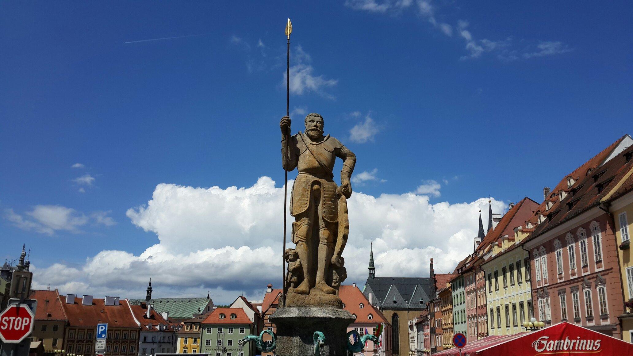 Platz des Konigs Jiri Von Podegrady