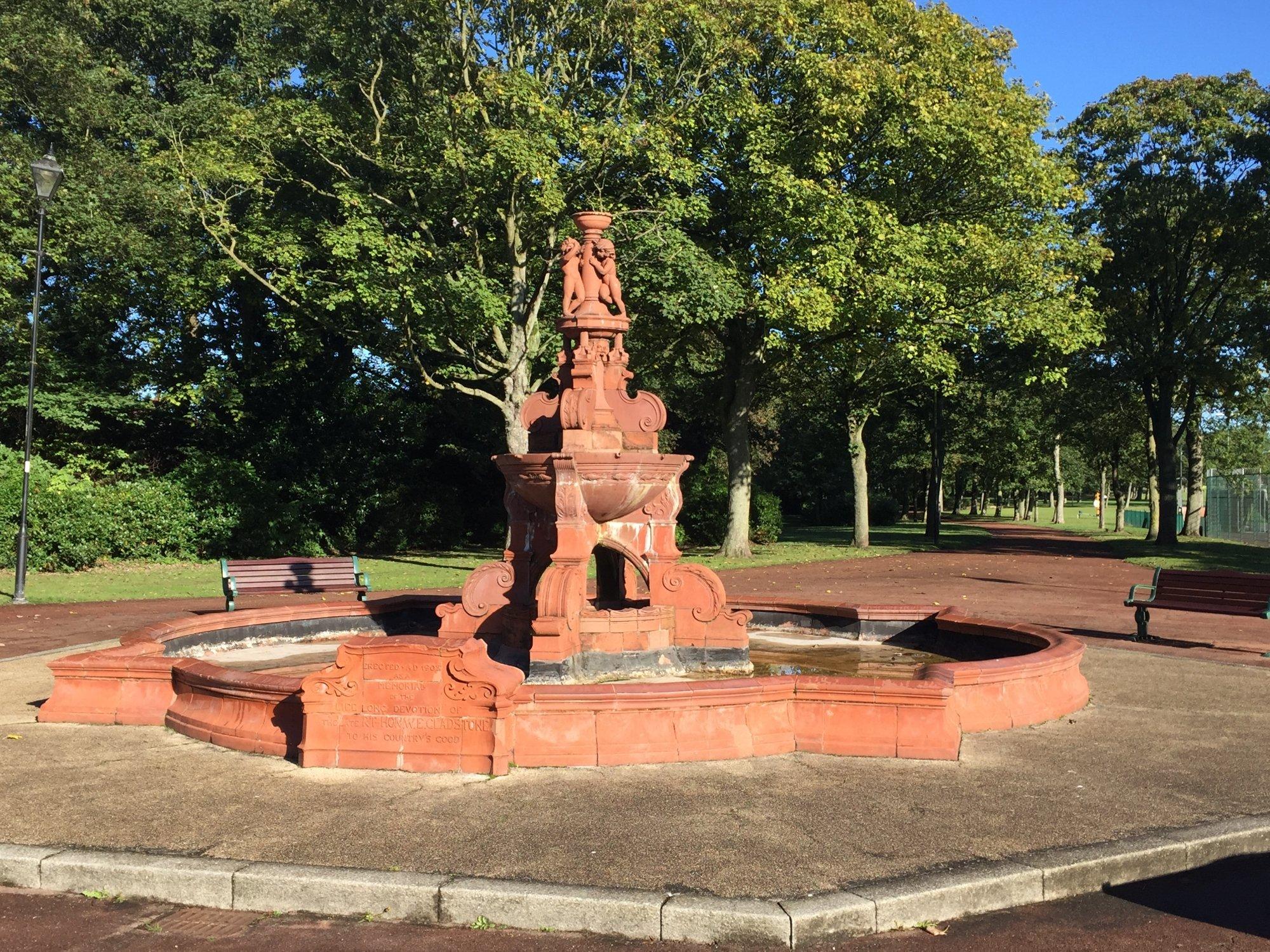 Gladstone Memorial Fountain Widnes