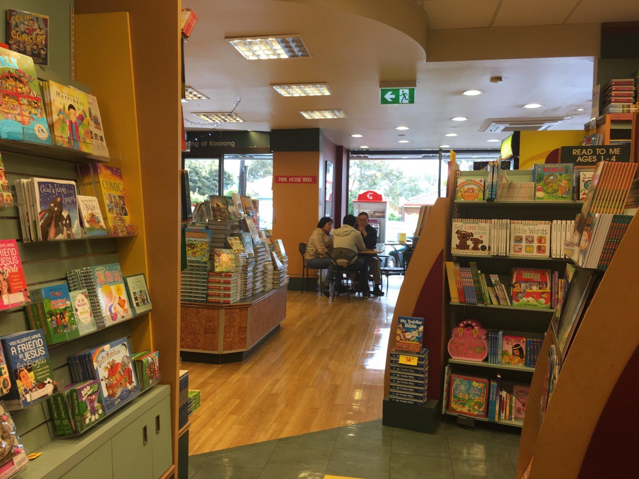 Pages Cafe at Koorong Bookstore Blackburn