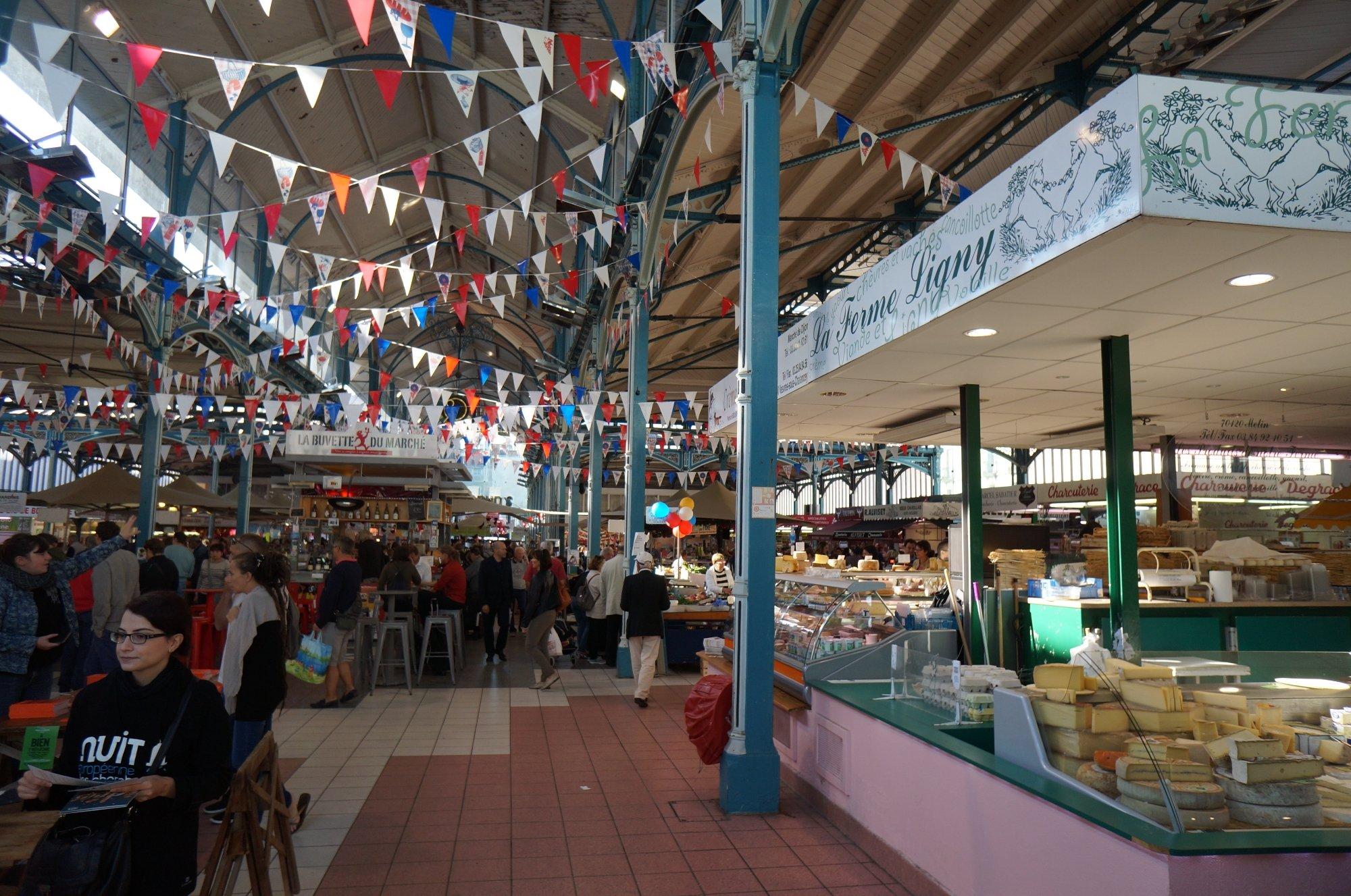 Dijon Central Indoor Market Hall