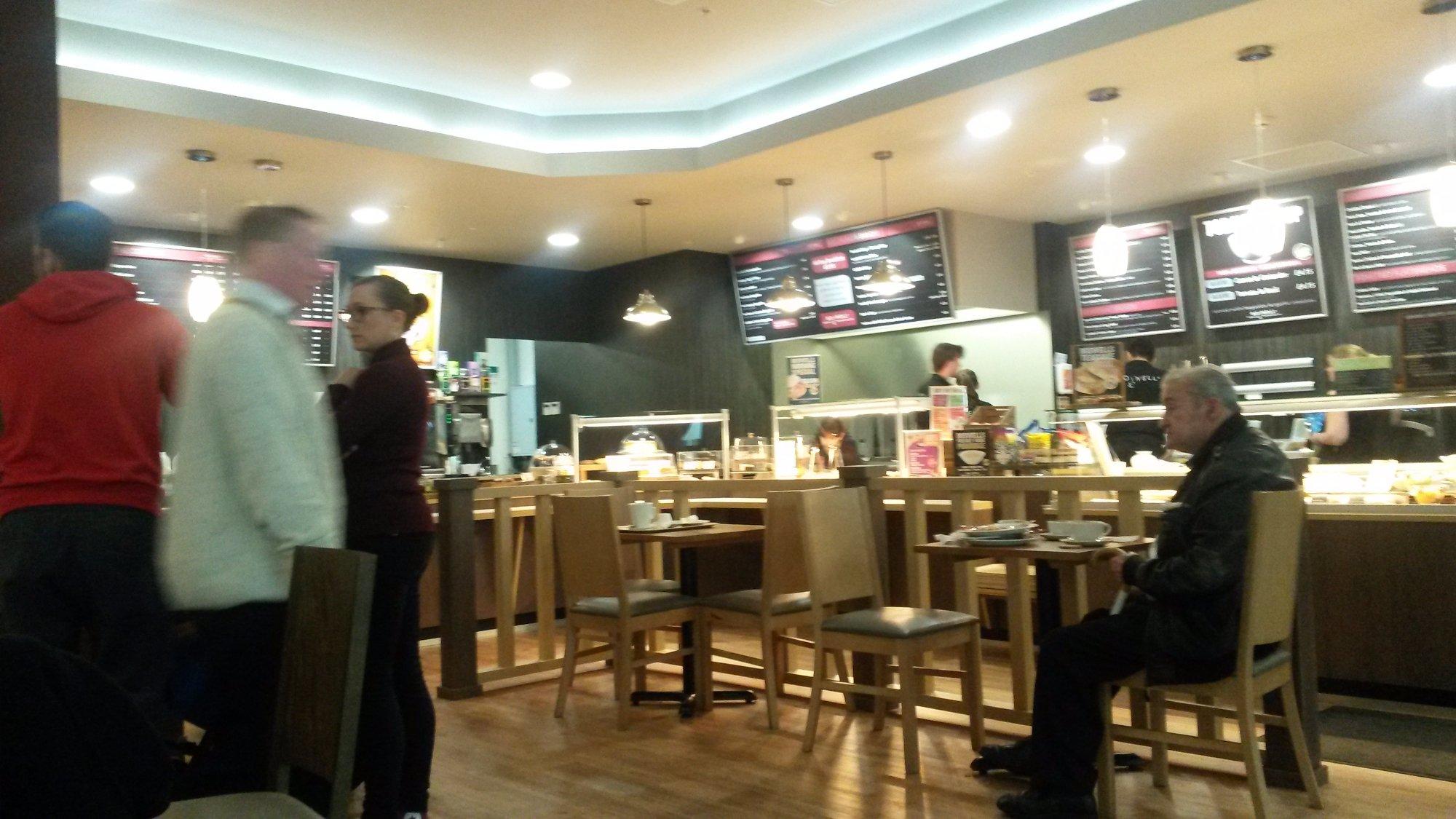 Boswells Cafe in The Galleries