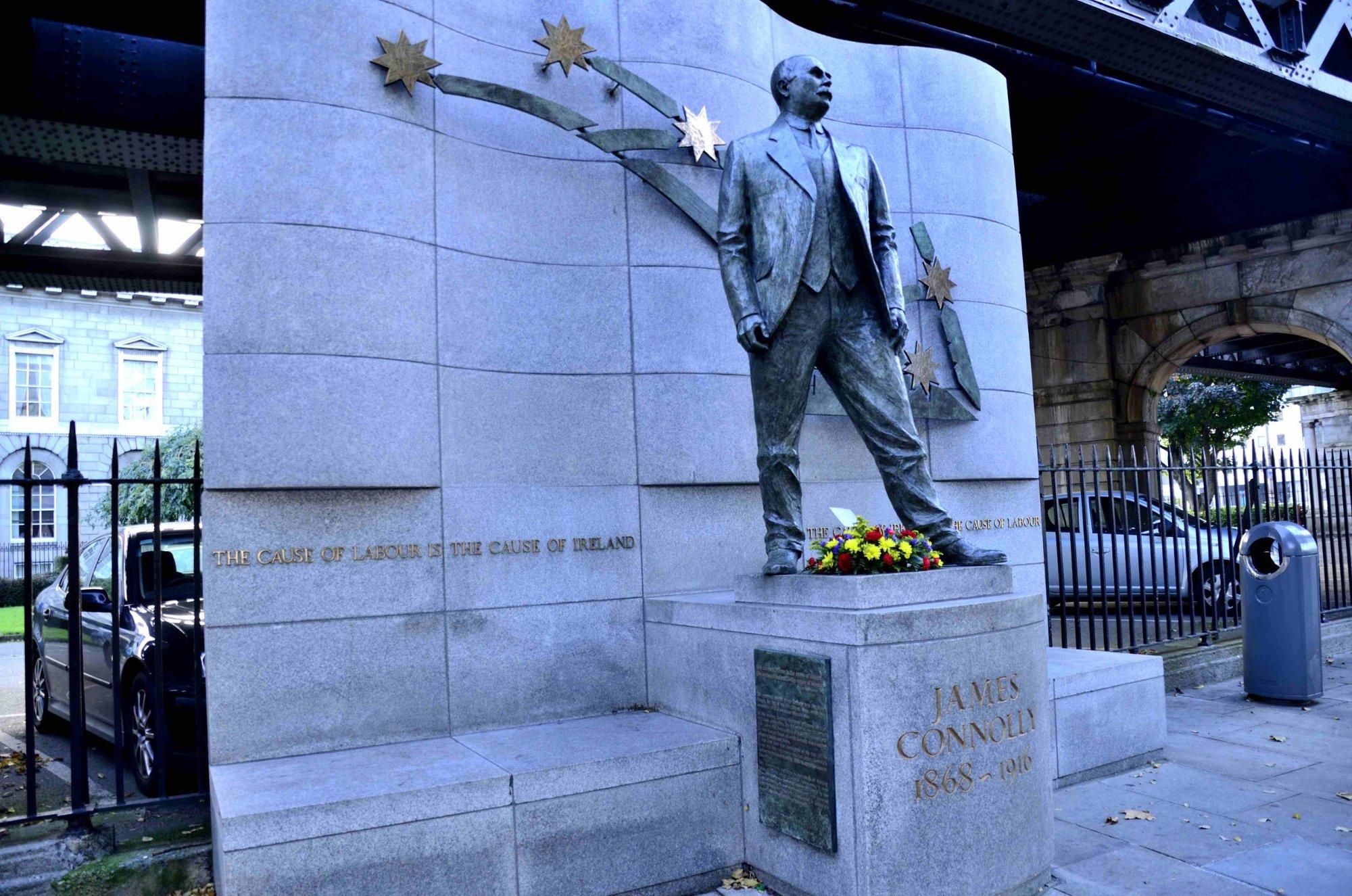 James Connolly Memorial Statue