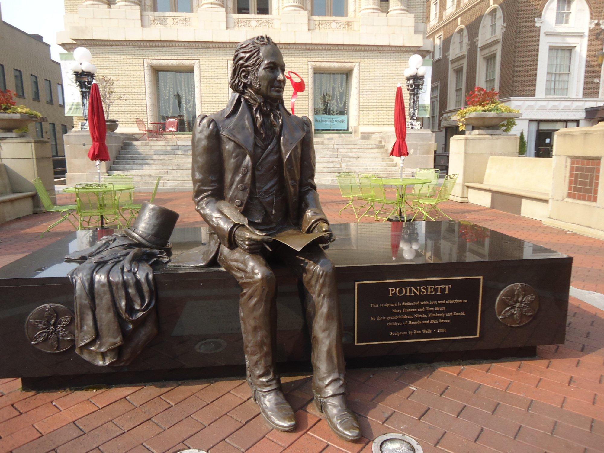 Joel Roberts Poinsett Statue