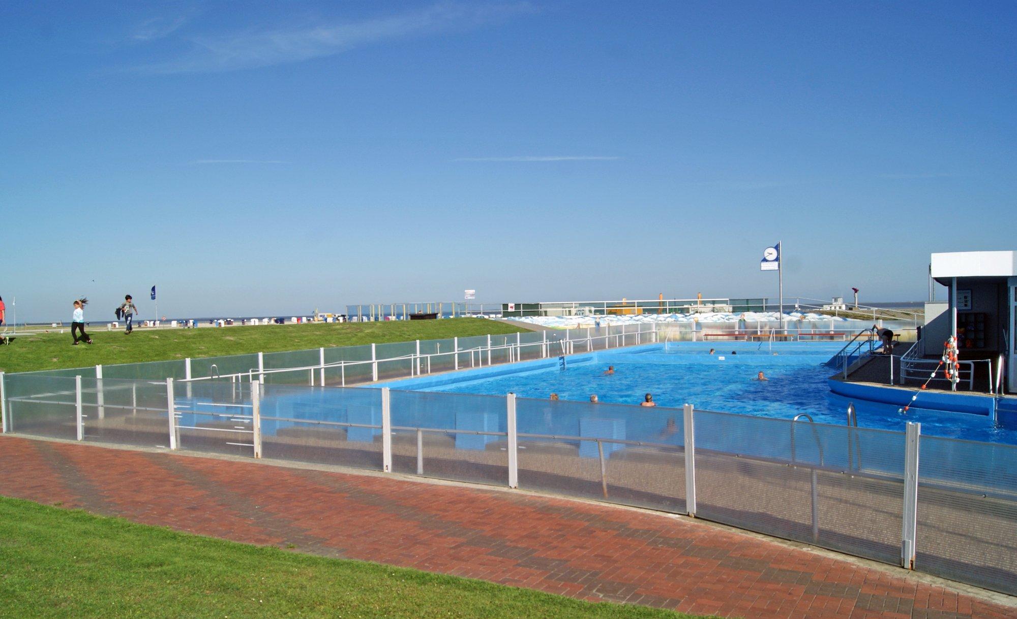 Beheiztes Meerwasser-Freibad