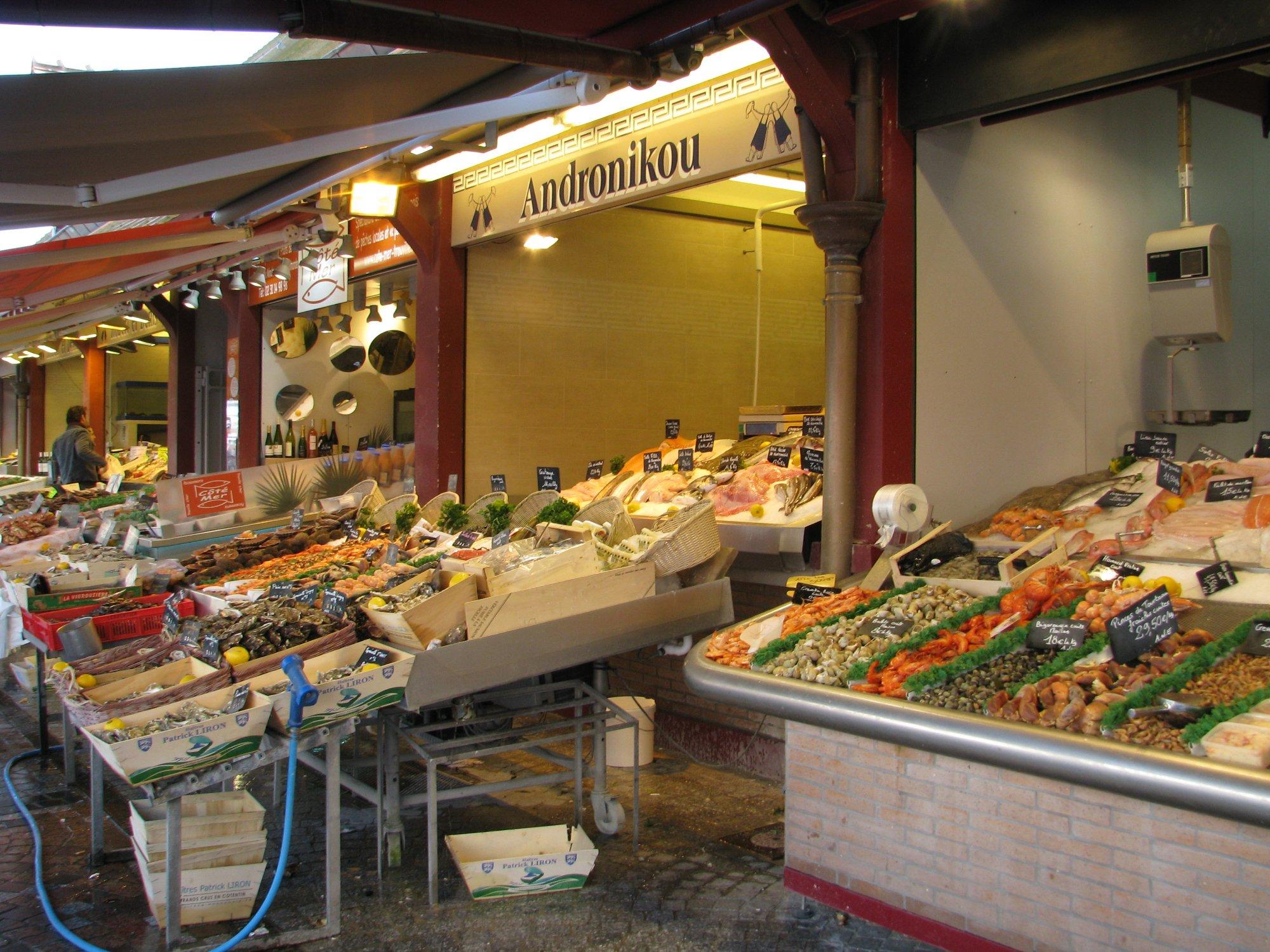 Le Marche Aux Poissons de Trouville