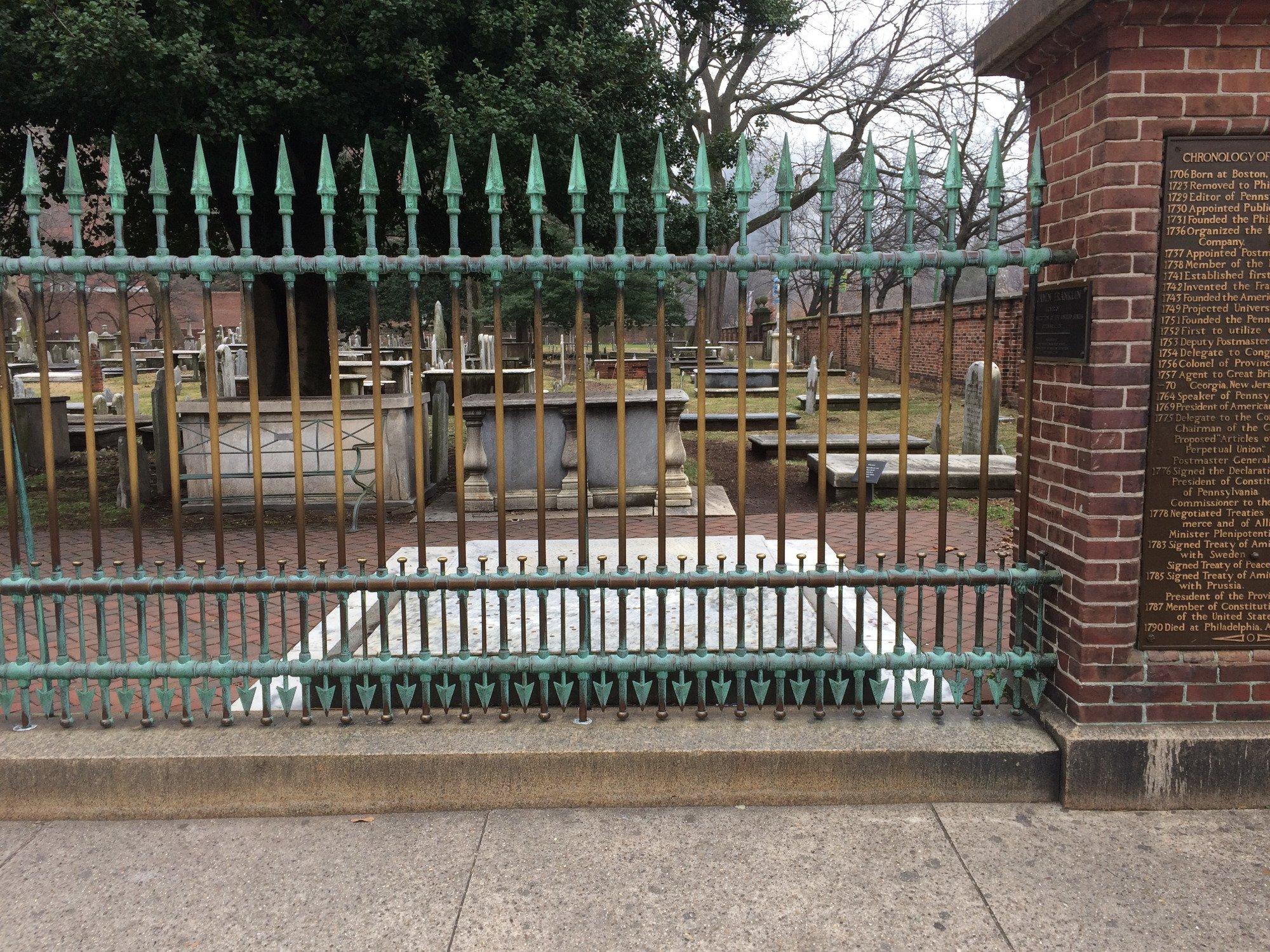 Benjamin Franklin's Grave