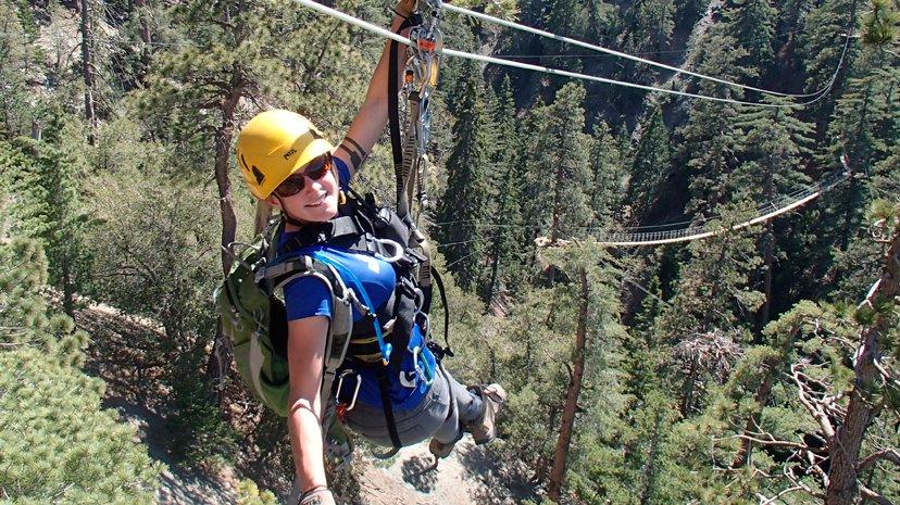 Ziplines at Pacific Crest