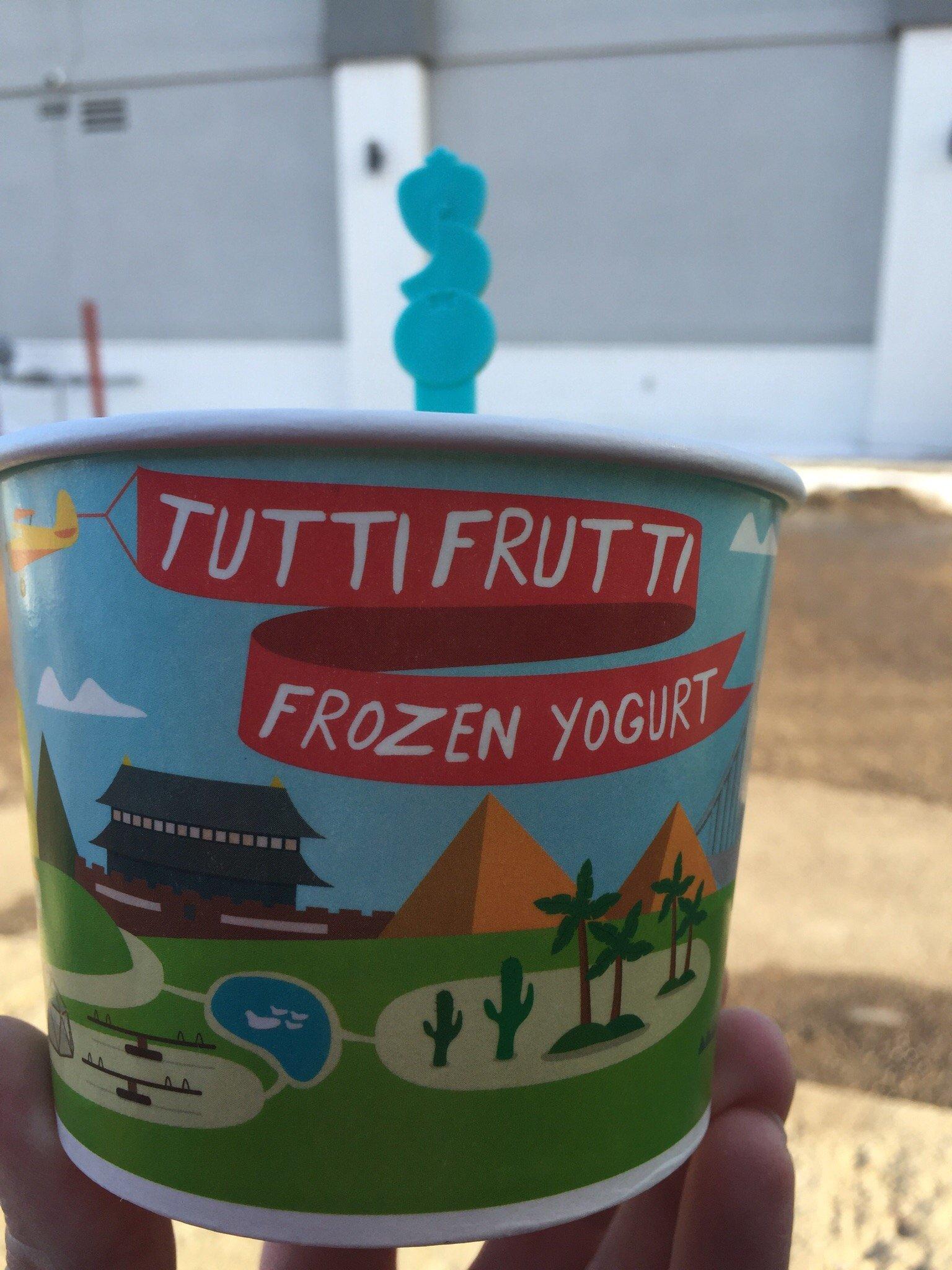 Tutti Frutti Frozen Yogurt Medicine Hat