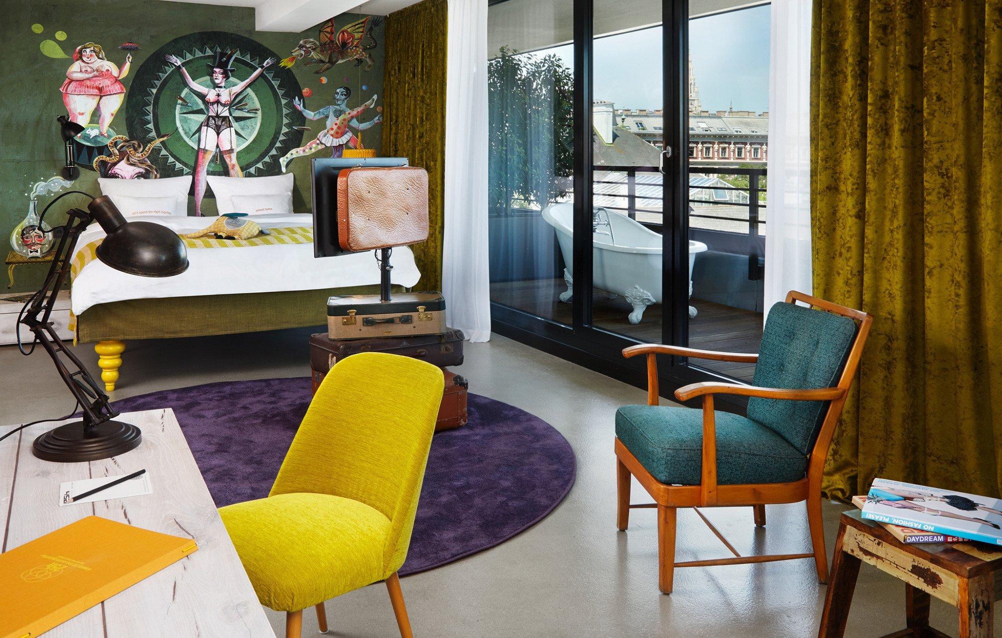 25hours Hotel at MuseumsQuartier