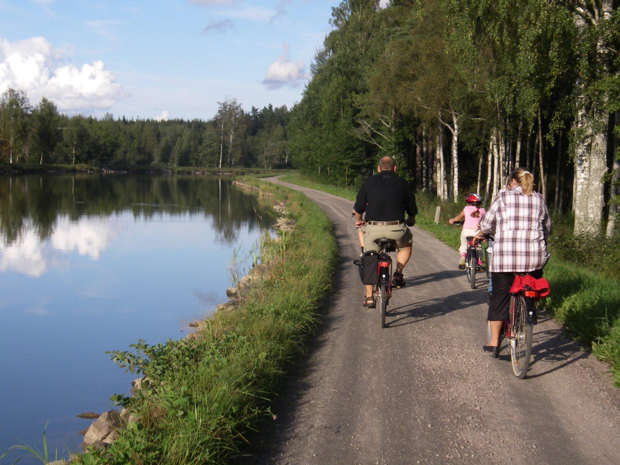 Sjotorp Bicycle Rental, Gota canal