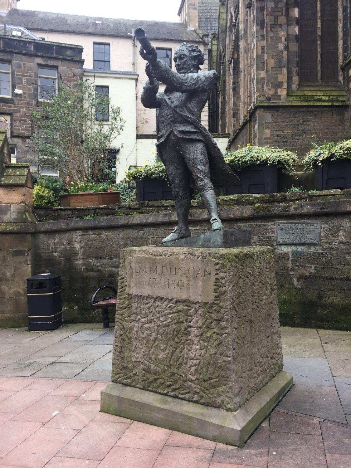 Adam Duncan Statue
